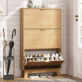 Shoe Cabinet Storage for Entryway by HUANLEGO