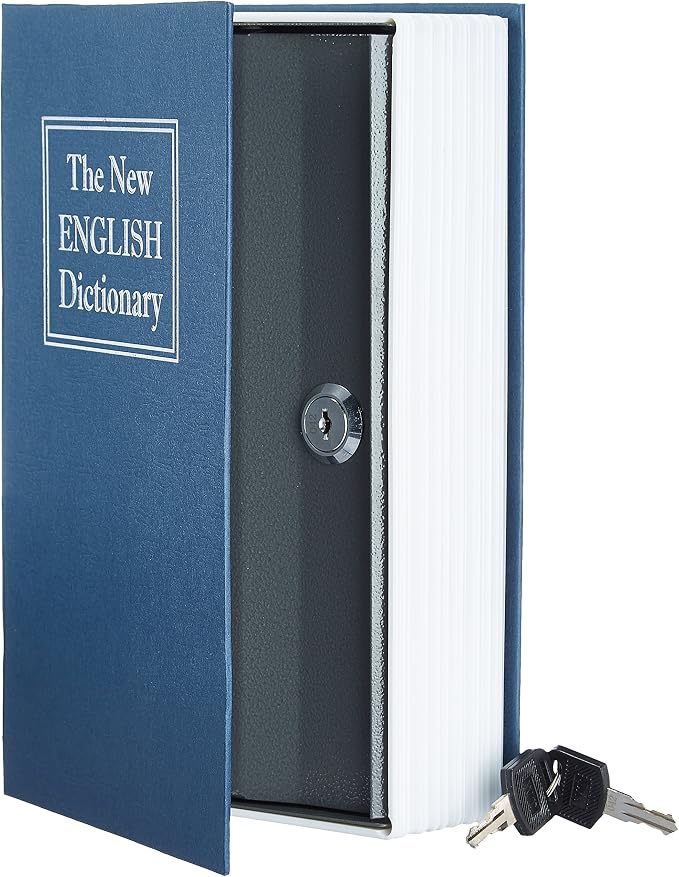 Amazon Basics Book Safe, Money Saving Box, Save by AmazonBasics