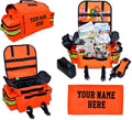 Lightning X Personalized First Responder EMT EMS Trauma Bag w/Stocked First Aid by LightningXProducts