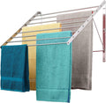 Smartsome | Wall Mounted | Clothes Drying Rack| 22" Wide |15 Linear Feet by Smartsome