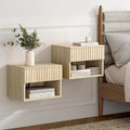 Floating Nightstand Set of 2 by EYYTHUNG
