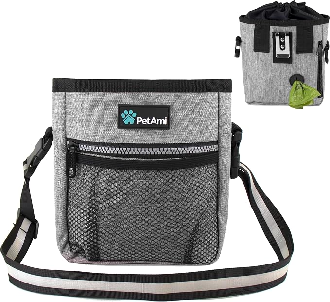 PetAmi Dog Treat Pouch, Pet Treat Pouch by PetAmi