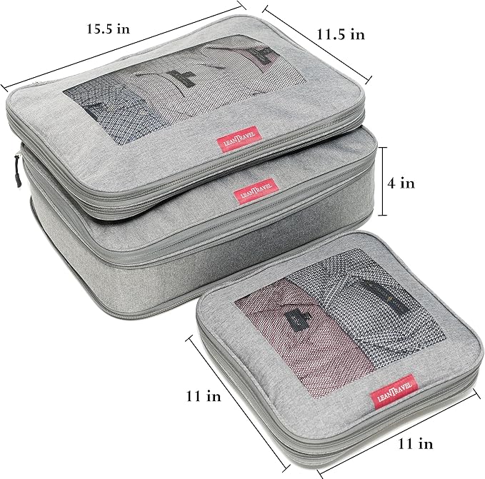 LeanTravel Compression Packing Cubes - Image 8